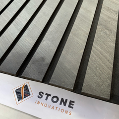 HONG KONG METALL NERO Slim Stone Louver Finer Panel