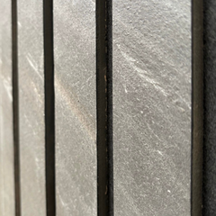 HONG KONG METALL NERO Slim Stone Louver Finer Panel