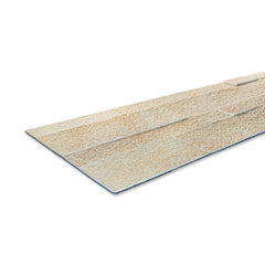 MOON PEARL Split Face Sandstone Peel & Stick Natural Stone Wall Panel - 15 x 60cm
