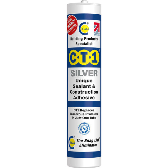 CT1 Adhesive & Sealant 290ml Silver