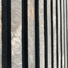 LIME PEACOCK Slim Stone Louver Finer Panel