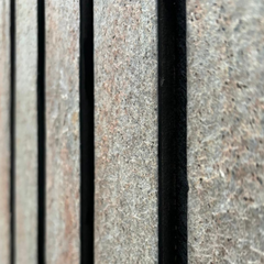 DUBAI COPPER Slim Stone Louver Finer Panel