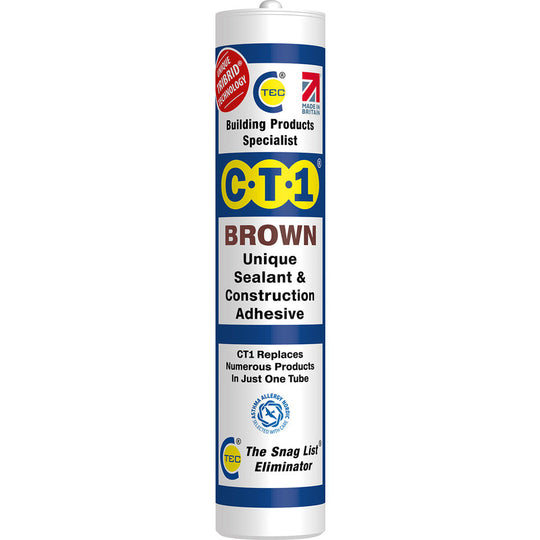 CT1 Adhesive & Sealant 290ml Brown