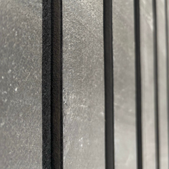 HONG KONG METALL NERO Slim Stone Louver Finer Panel