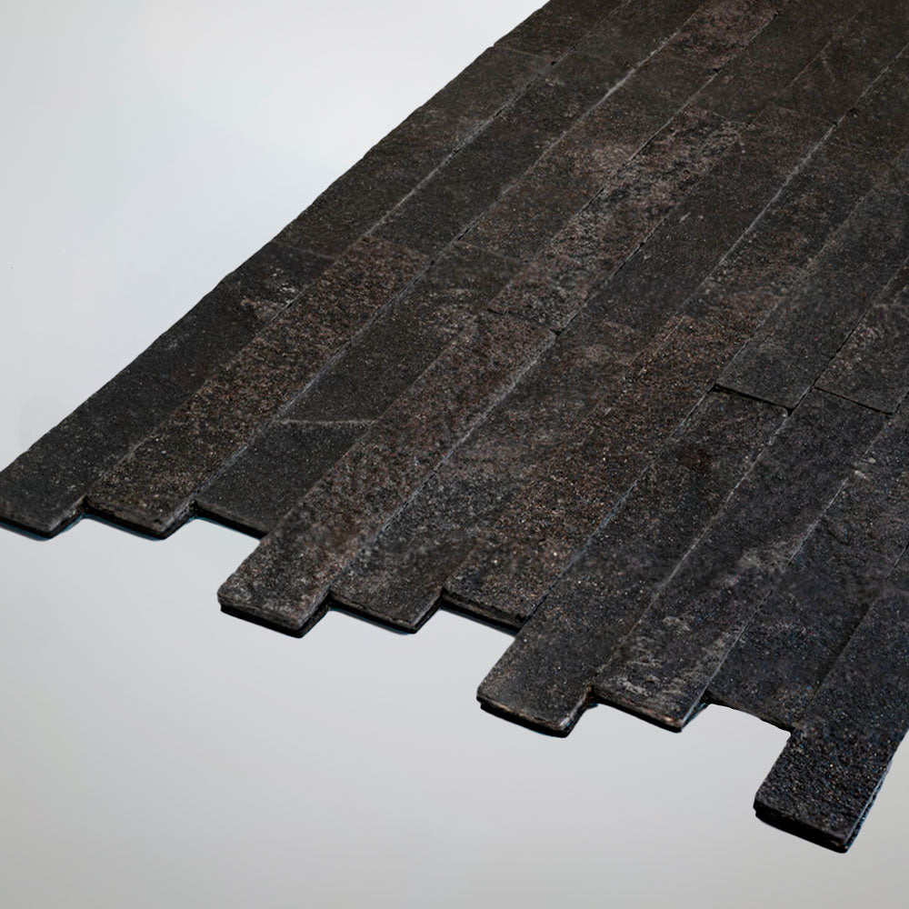 CARBON Split Face Small Lock Peel & Stick Wall Tile - 15 x 31.2cm ...
