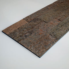 DUBAI COPPER Split Face Quartzite Peel & Stick Wall Tile - 15 x 60cm