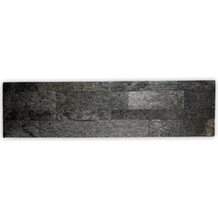 NEW YORK SILVER SHINE Split Face Quartzite Peel & Stick Wall Tile - 15 x 60cm