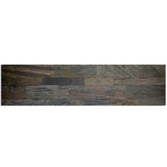ROME Split Face Quartzite Natural Stone Peel & Stick Wall Panel - 15 x 60cm