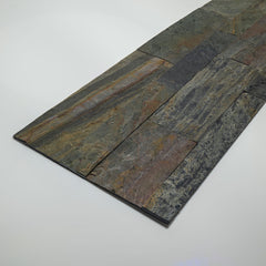 ROME Split Face Quartzite Natural Stone Peel & Stick Wall Panel - 15 x 60cm