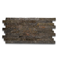 TOKYO EMERALD Split Face Small Lock Peel & Stick Wall Tile - 15 x 31.2cm