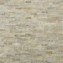 COPPER CHAMPAGNE Split Face Quartzite Peel & Stick Wall Tile - 15 x 60cm