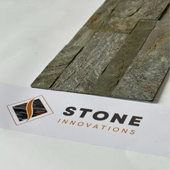 ROME Split Face Quartzite Natural Stone Peel & Stick Wall Panel - 15 x 60cm