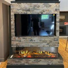 SEOUL MACEDONIAN Peel & Stick Slate Autumn Design Flexible Wall Tile - 15 x 60cm