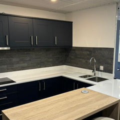 LONDON SAPPHIRE Split Face Quartzite Peel & Stick Wall Tile - 15 x 60cm