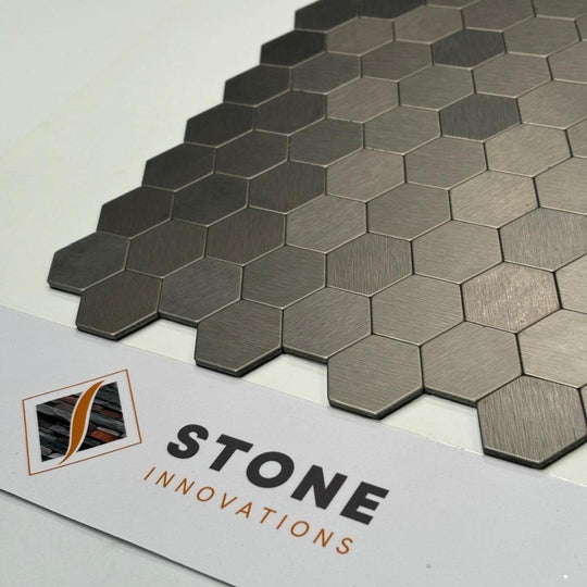 STEEL BRUSHED HEXAGON