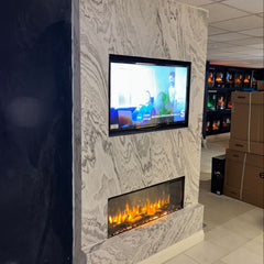 SATVARIO WHITE Flexible Stone Veneer Laminate - 122 x 244 x 0.2cm